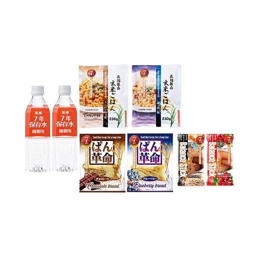 7年保存調理不要！2DAY非常食セット