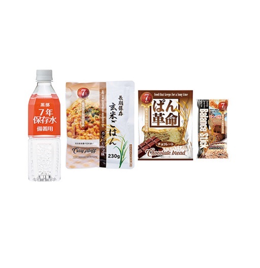 7年保存調理不要！1DAY非常食セット