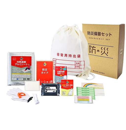 A4ボックス非常用持出袋12点セット